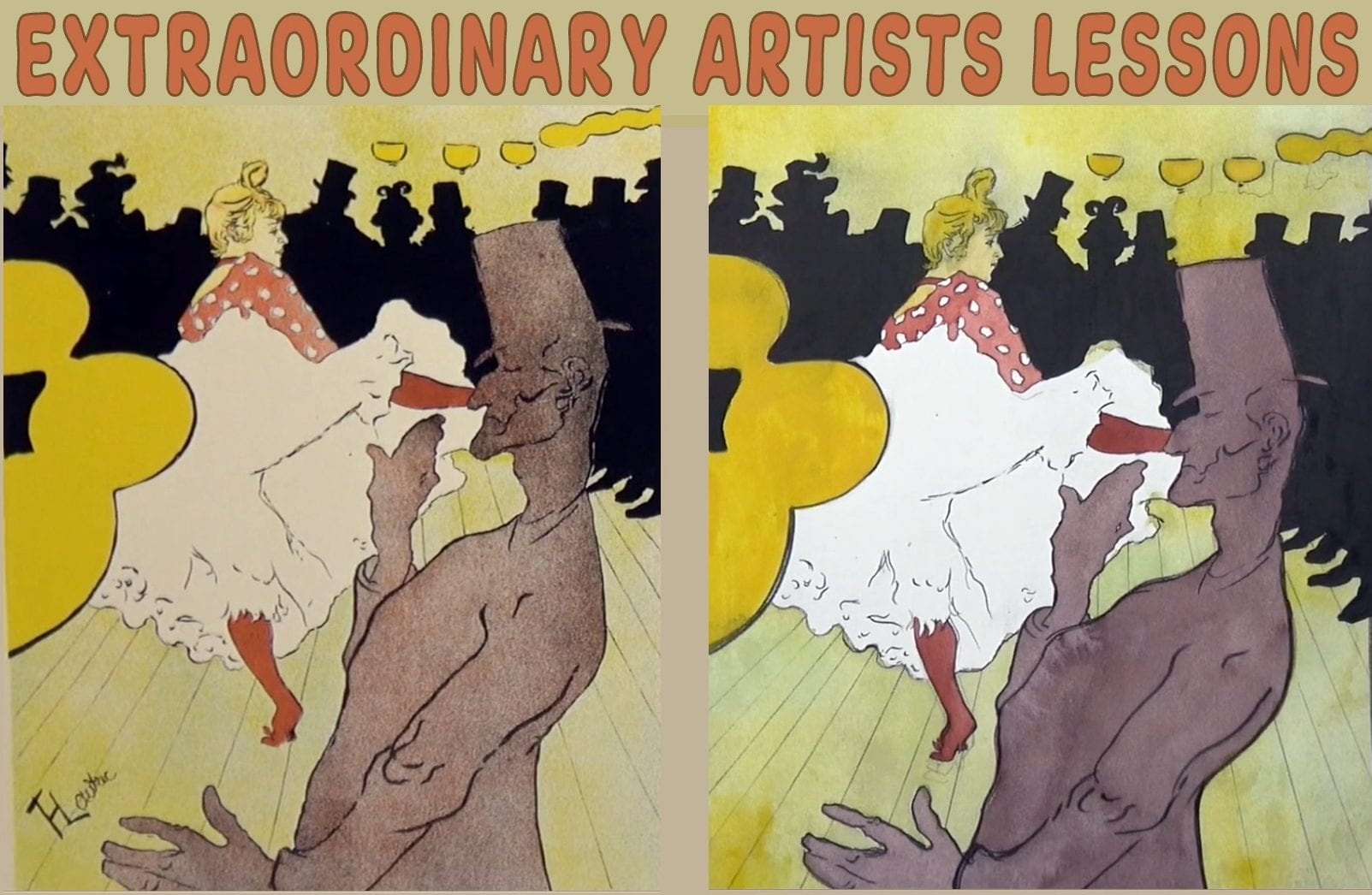 Extraordinary Artists – Toulouse Lautrec – With Anita Rundles